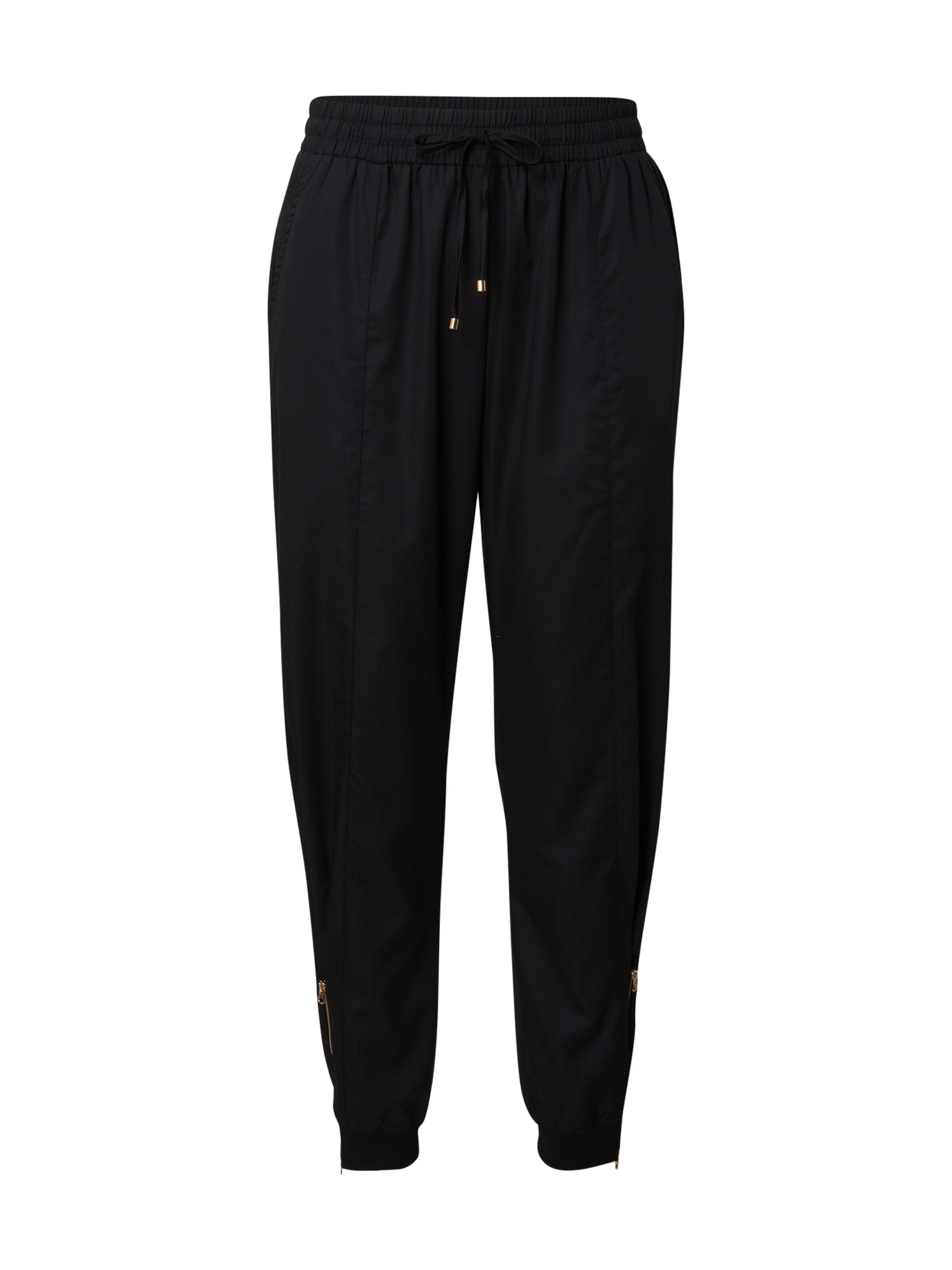 ONLY Carmakoma Tapered Pants 'CARMelia' in Black: front