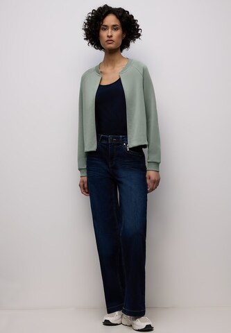 STREET ONE Strickjacke in Grün