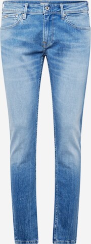 Jean 'FINSBURY' Pepe Jeans en bleu : devant