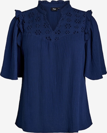 ZizziBluza 'Vvivu' - plava boja: prednji dio