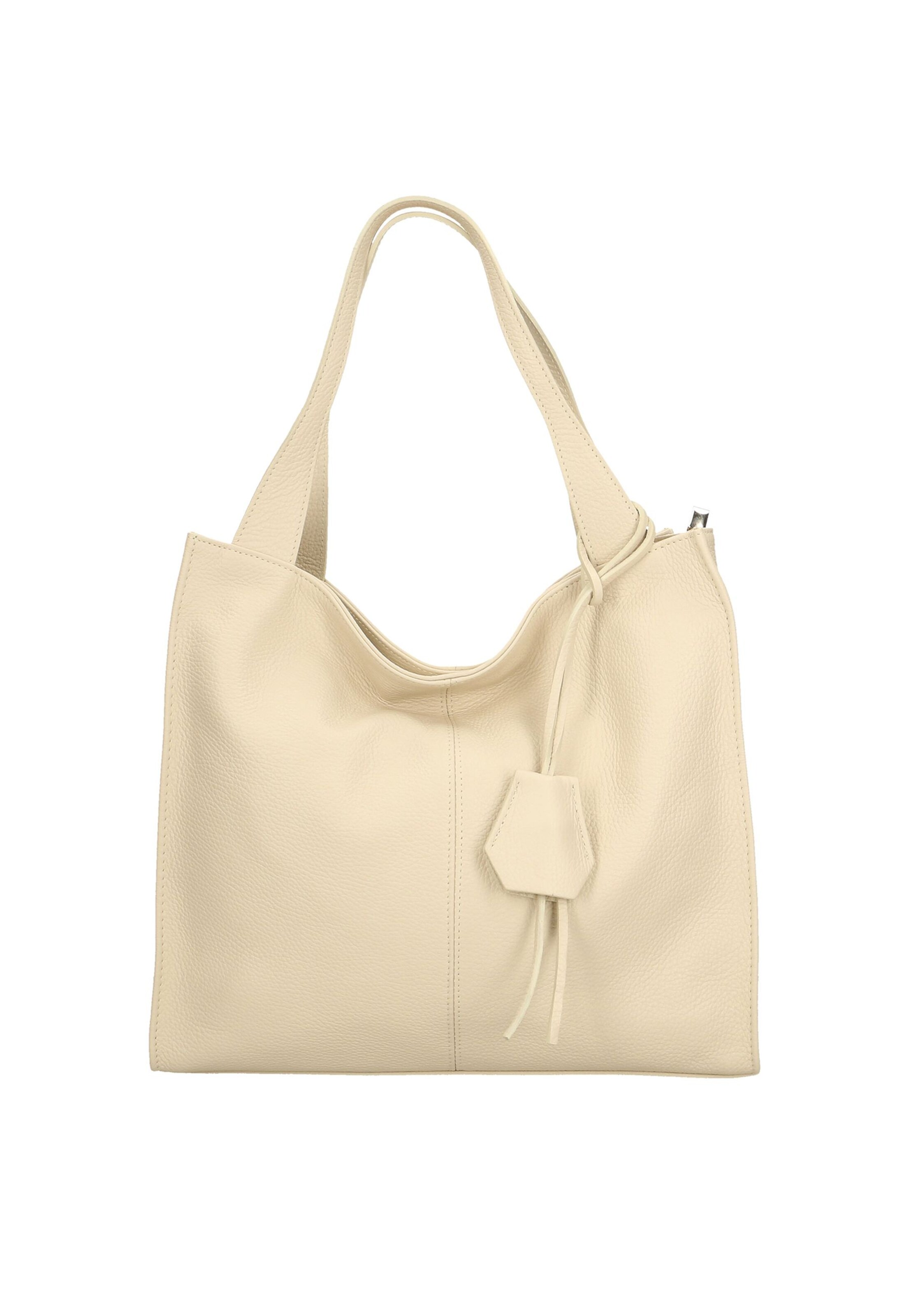 CHICCA BORSE Handtas in Beige: voorkant