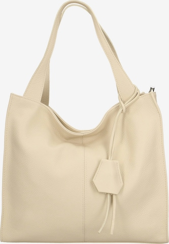 CHICCA BORSE Handtas in Beige: voorkant