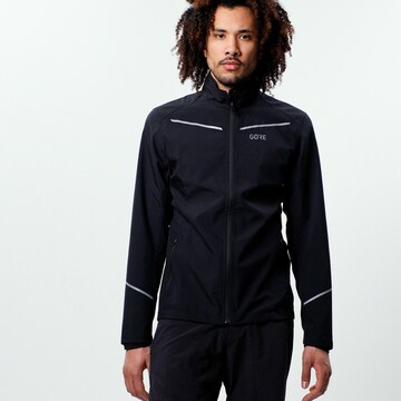 GORE WEAR Athletic Jacket 'R3 Infinium Partial' in Black: front