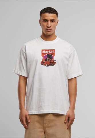 MARKET T-Shirt 'Bullrider' in Weiß