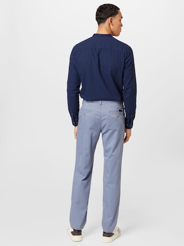 JACK & JONES Regular Chino trousers 'OLLIE' in Blue