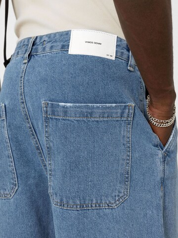 Wide Leg Jean à pince 'Corsicana' VAMOS CLO en bleu