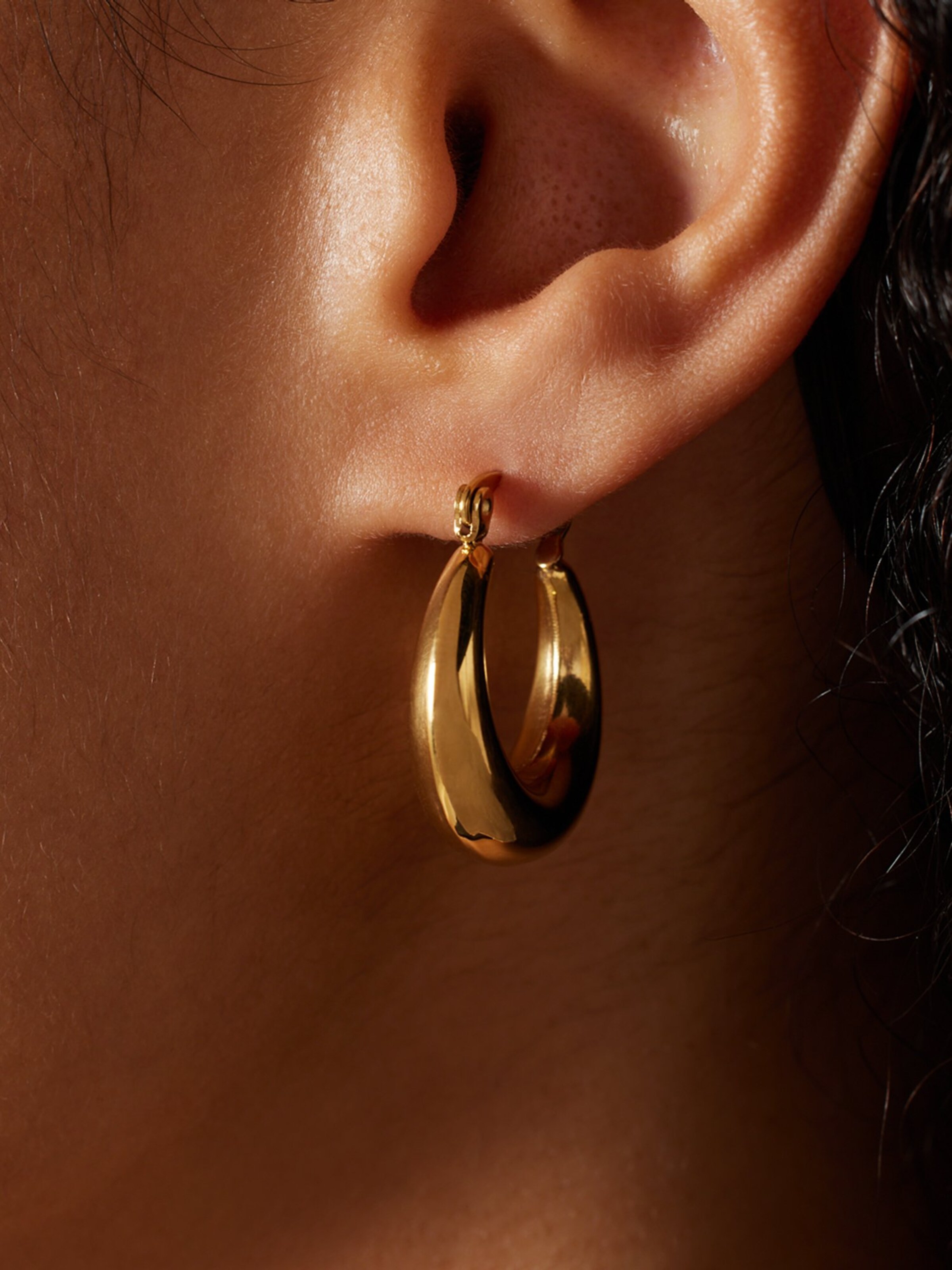 Lucardi Oorbellen in Goud