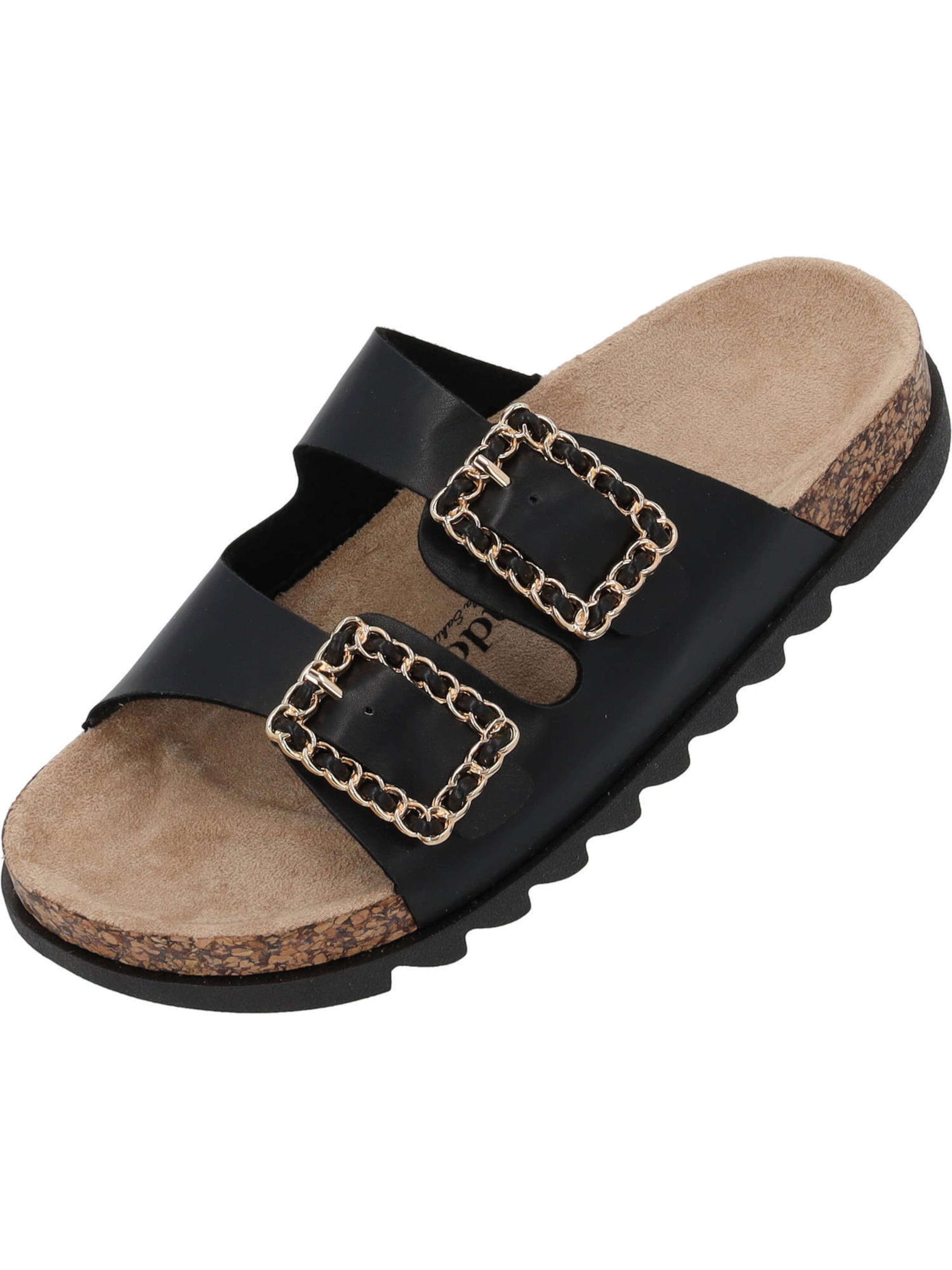 Palado by Sila Sahin Mule in Black: front