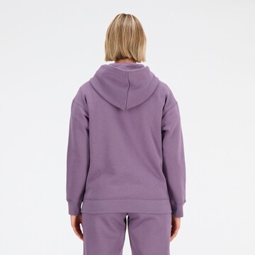 new balance Athletic Zip-Up Hoodie in Purple
