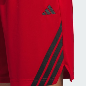 ADIDAS PERFORMANCE - Loosefit Pantalón deportivo 'Legends' en rojo