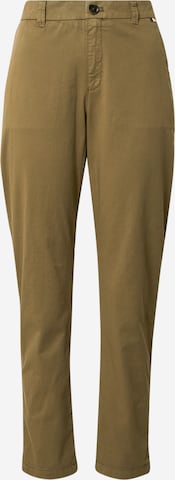 BOSS Orange Chino trousers 'Tachini' in Green: front