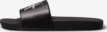 Calvin Klein Jeans Mules in Black: front