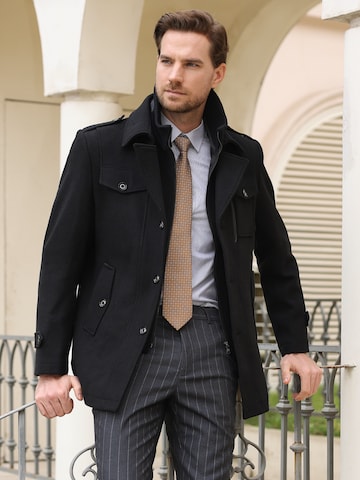 Youthup Wintermantel in Schwarz