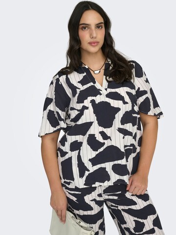 Chemisier 'CARMisia' ONLY Carmakoma en blanc : devant