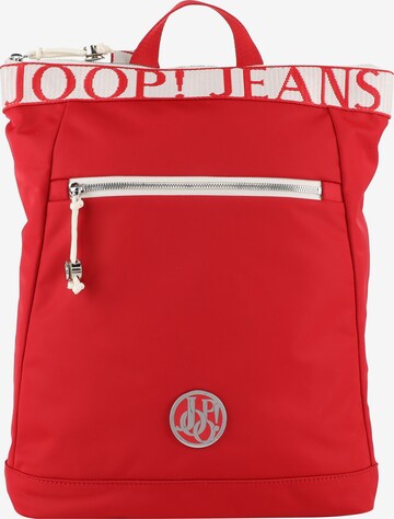 JOOP! Jeans Backpack 'Elva' in Red: front