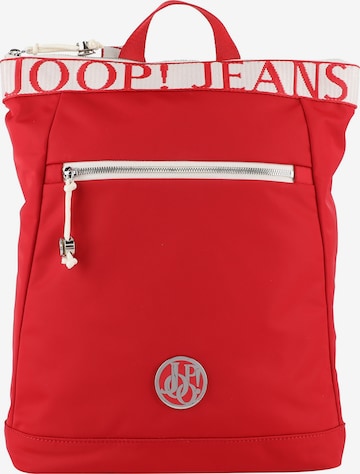 JOOP! Jeans Backpack 'Elva' in Red: front