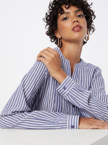 Lollys Laundry Blouse 'Helena' in Blue