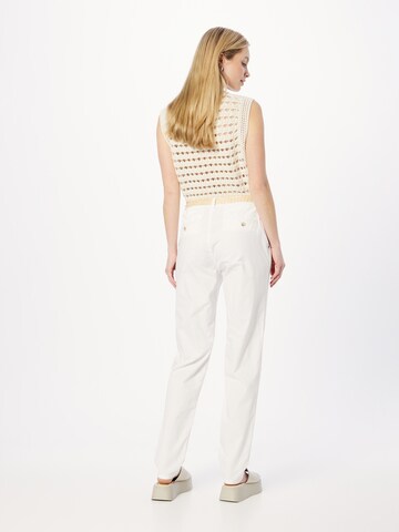 ESPRIT - regular Pantalón en blanco