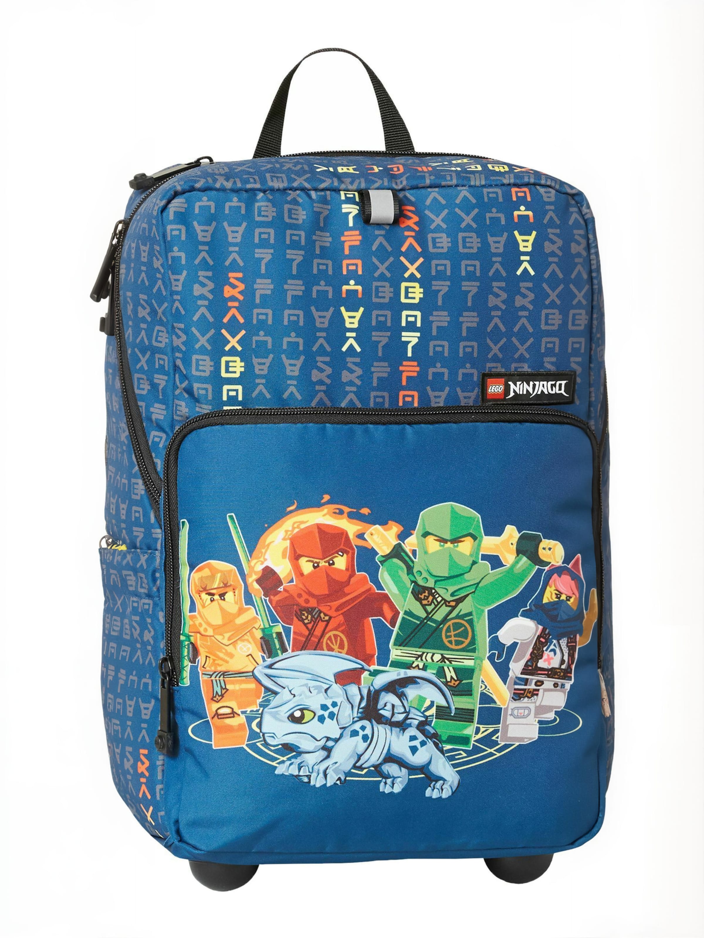 LEGO® Bags Bag ' School ' in Blue: front