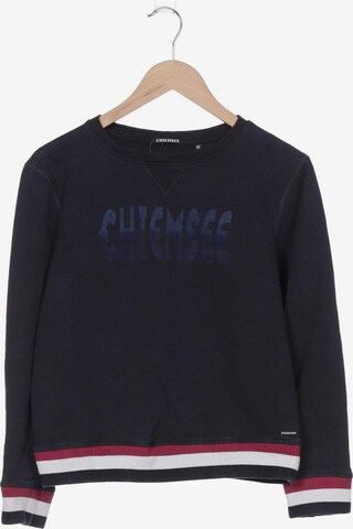 CHIEMSEE Sweatshirt & Zip-Up Hoodie in XS in Blue: front