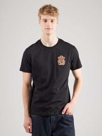 19V69 ITALIA Shirt 'Rafael' in Black: front