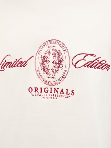 Sweat-shirt JACK & JONES en blanc