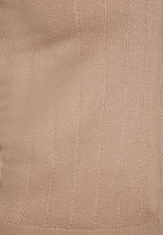 Sidona Knit cardigan in Brown