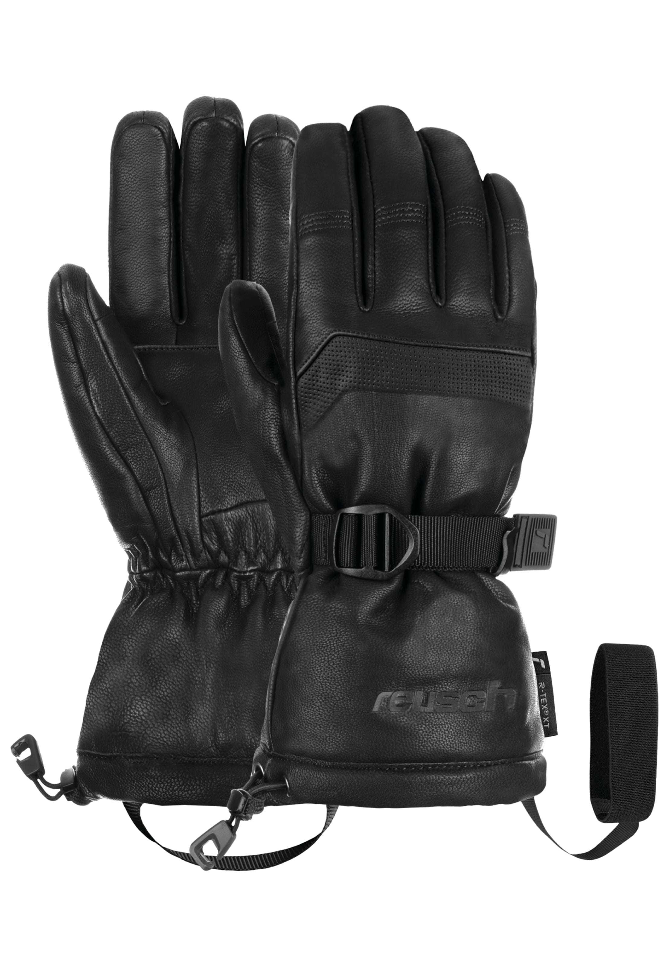 REUSCH Skihandschuhe in Schwarz: Vorderseite