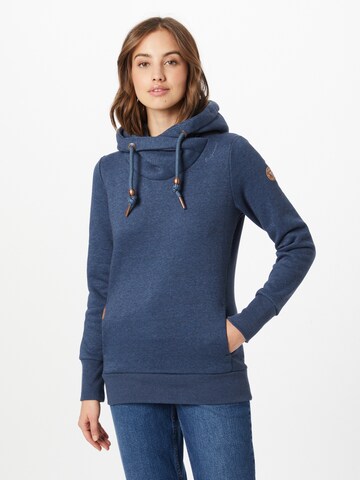RagwearSweater majica - plava boja: prednji dio