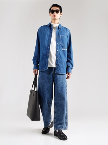 Regular fit Camicia di Karl Lagerfeld in blu