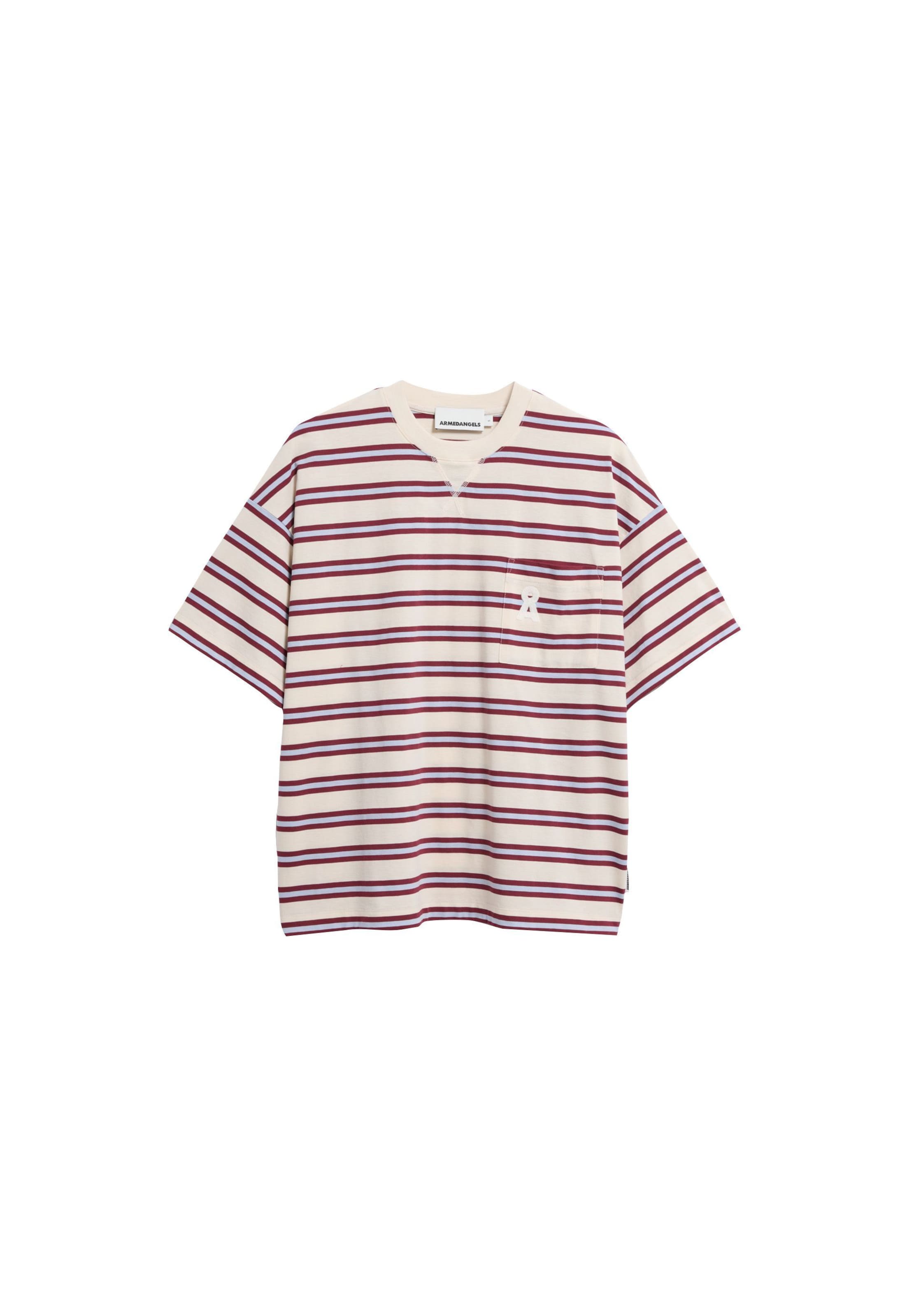 ARMEDANGELS Shirt 'ICONIC' in Wit: voorkant