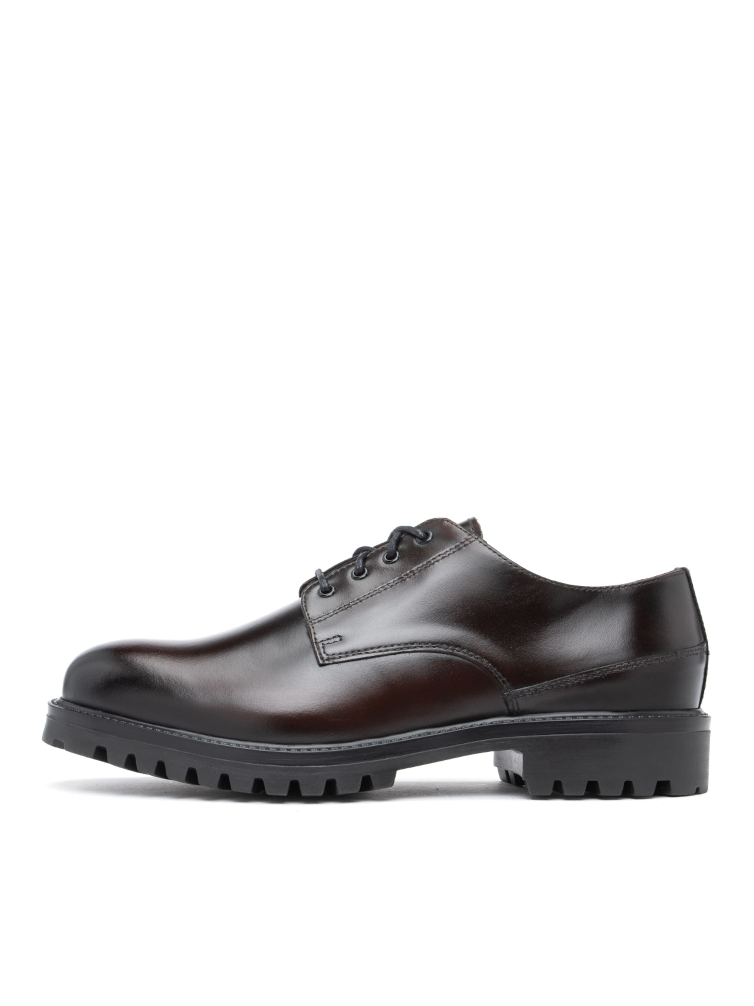 Chaussure à lacets RYŁKO en marron