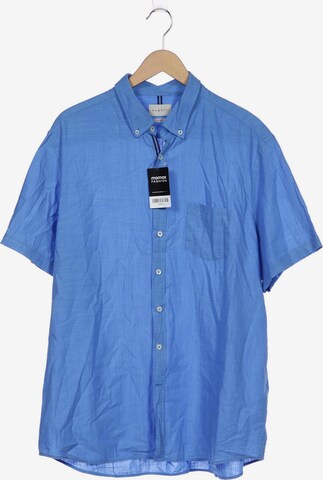 bugatti Button Up Shirt in XXXL in Blue: front