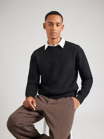 BOSS - Pullover 'Koltorp' em preto: frente