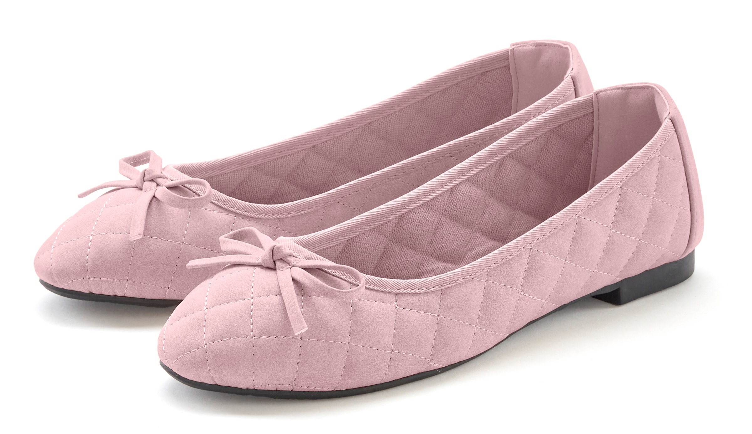 LASCANA Ballerina värissä vaaleanpunainen