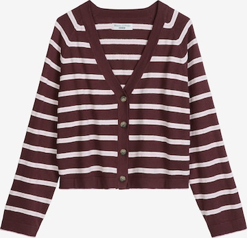 Marc O'Polo DENIM Strickjacke in Braun: Vorderseite