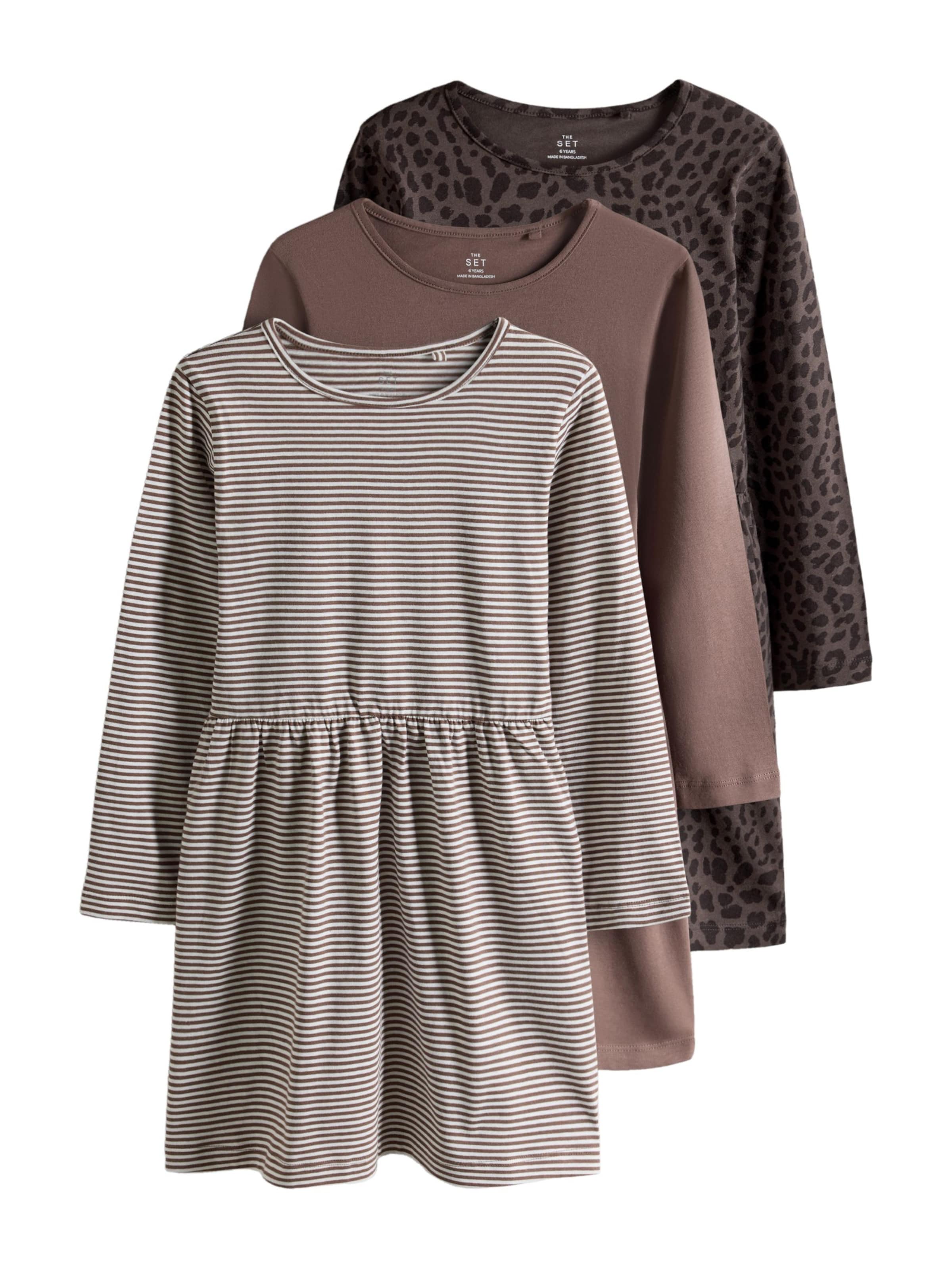 The Set Kjole i brun: forside