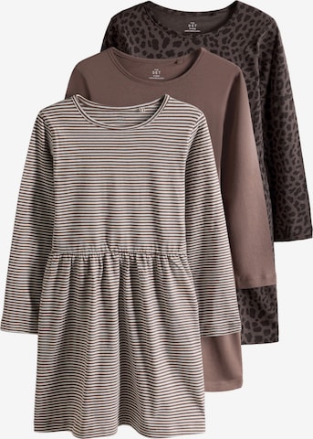The Set Kjole i brun: forside