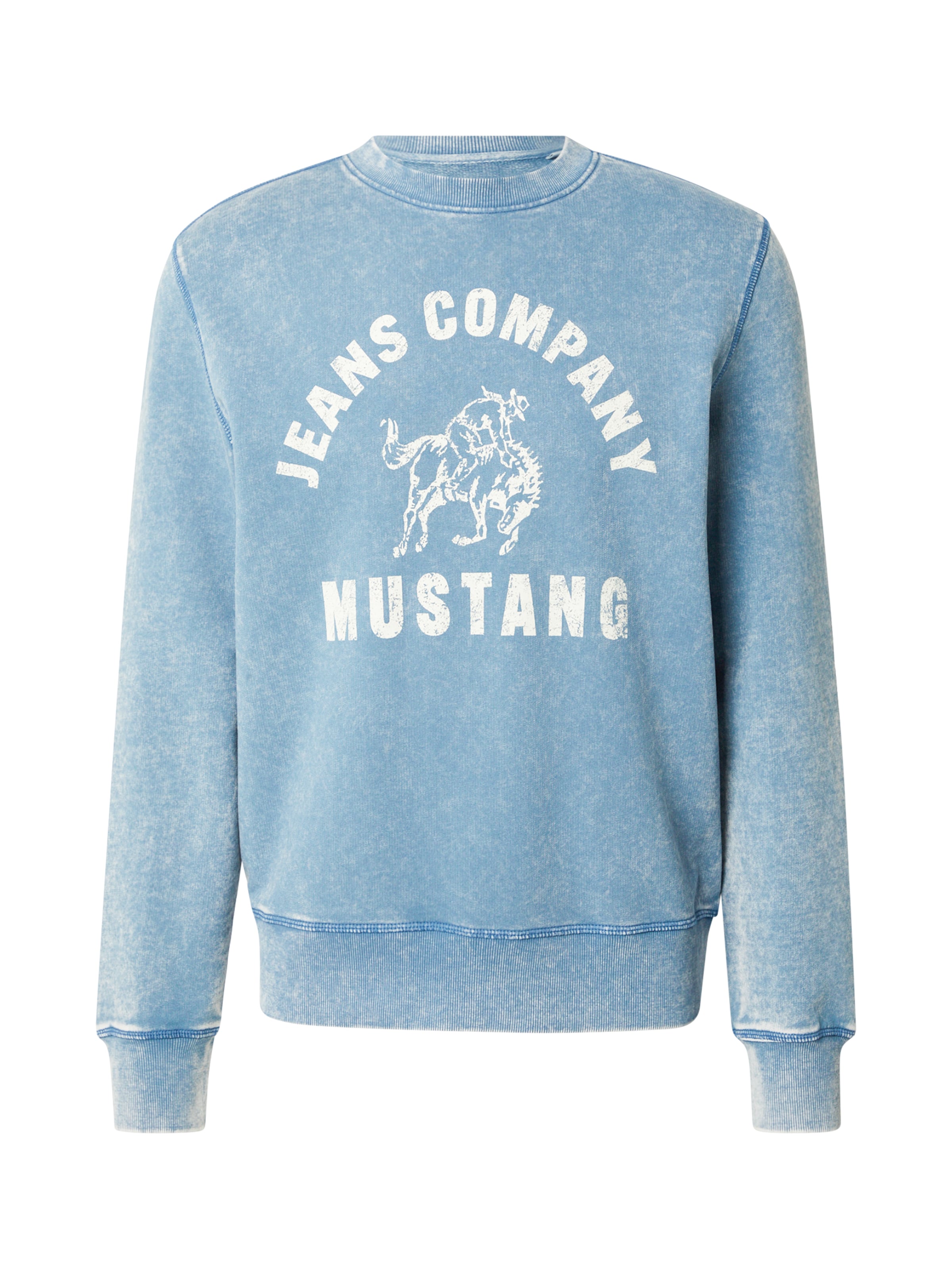 MUSTANG Sweatshirt 'Clio' in Blue: front