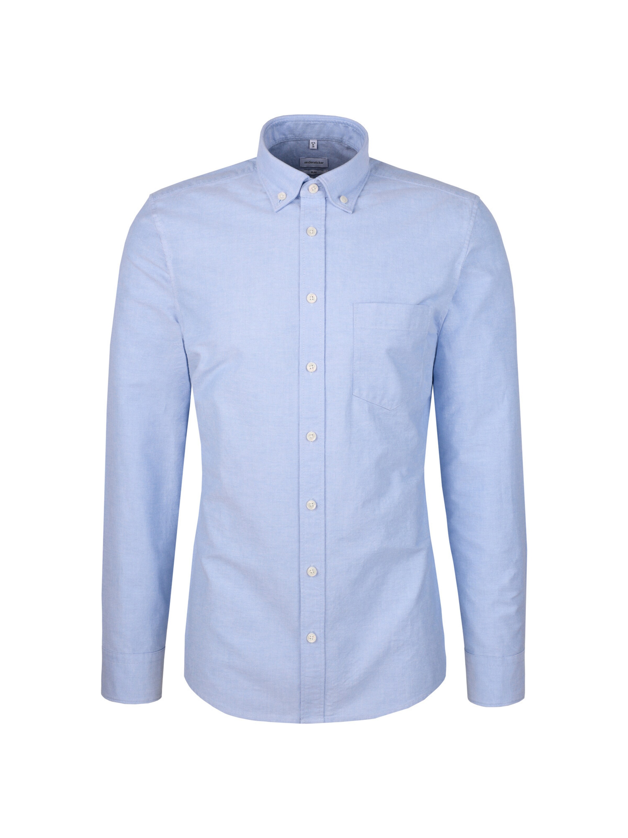 SEIDENSTICKER Chemise 'Schwarze Rose' en bleu clair, Vue avec produit