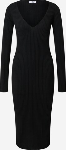 LeGer by Lena Gercke Knitted dress 'Josefin' in Black: front