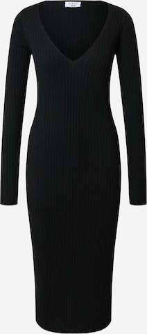 LeGer by Lena Gercke Knitted dress 'Josefin' in Black: front