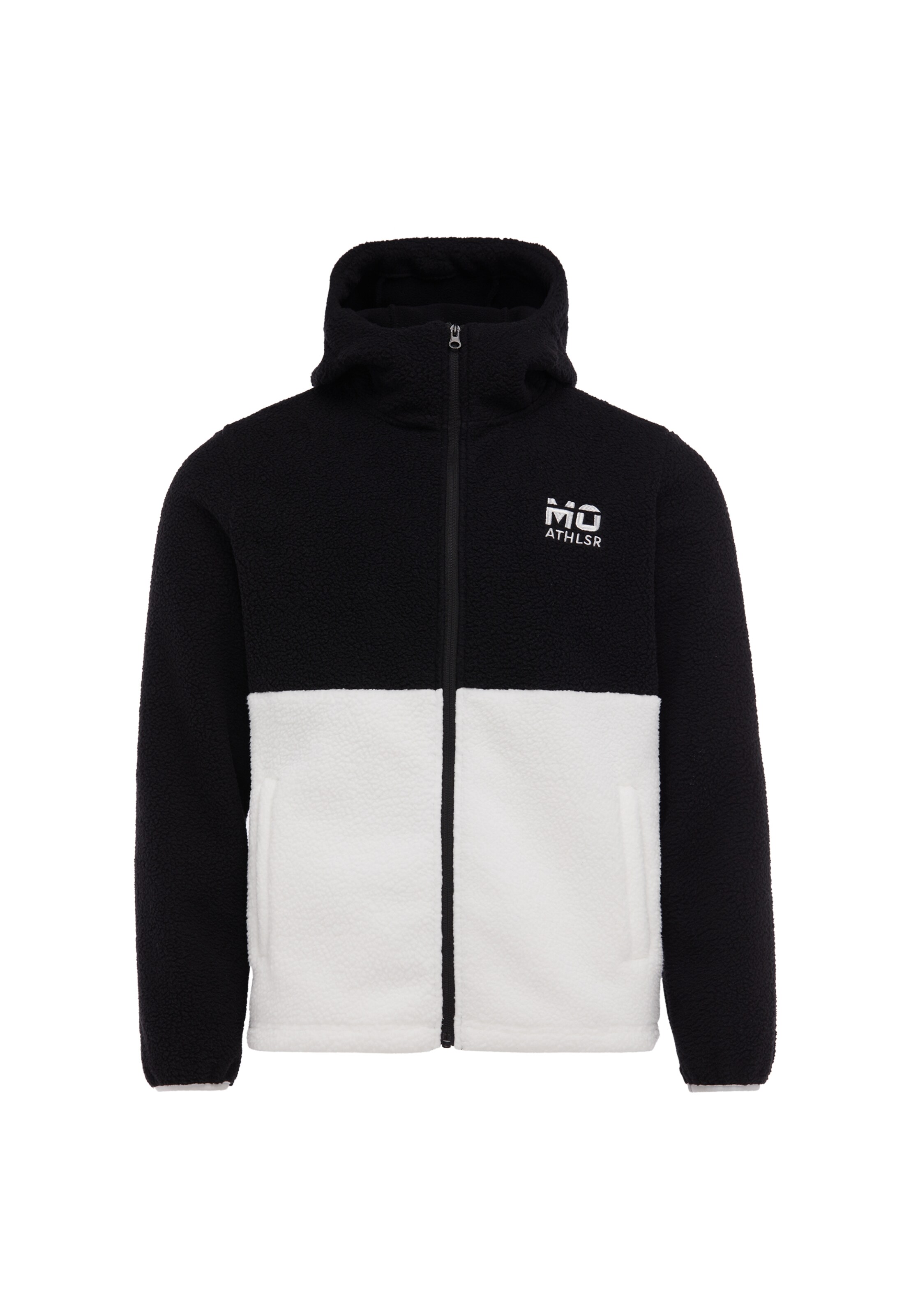 Veste en polaire Mo ATHLSR en blanc : devant