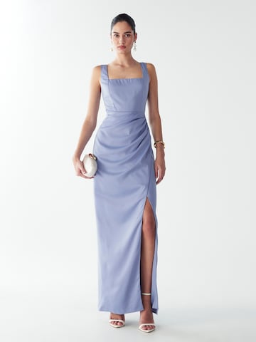 Robe 'Detroit' Willa en bleu : devant