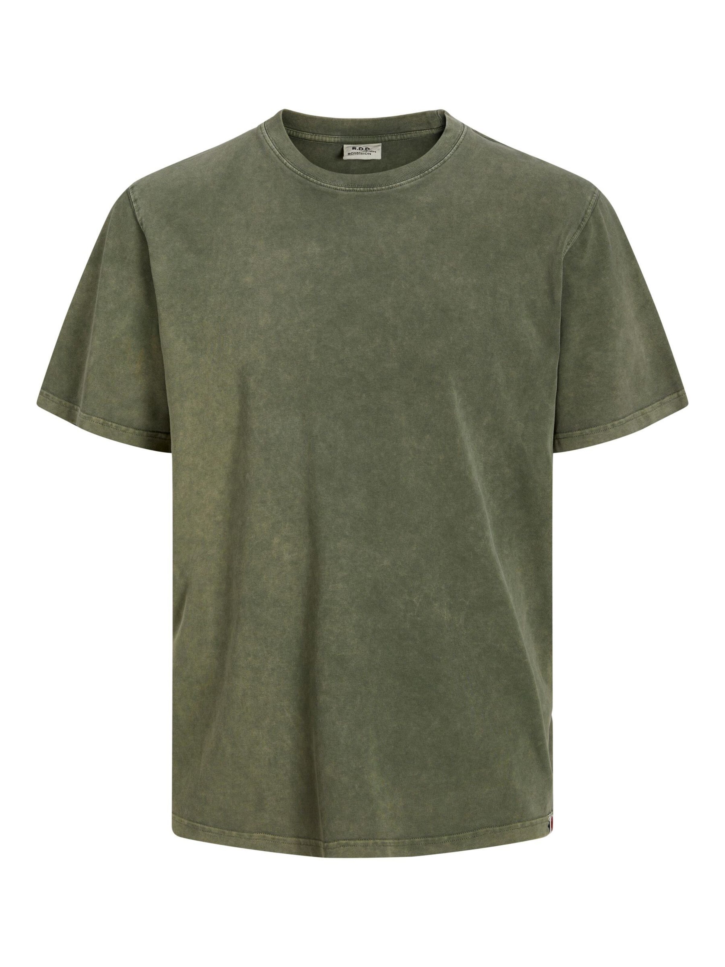 T-Shirt 'RDDGARY' R.D.D. ROYAL DENIM DIVISION en vert : devant