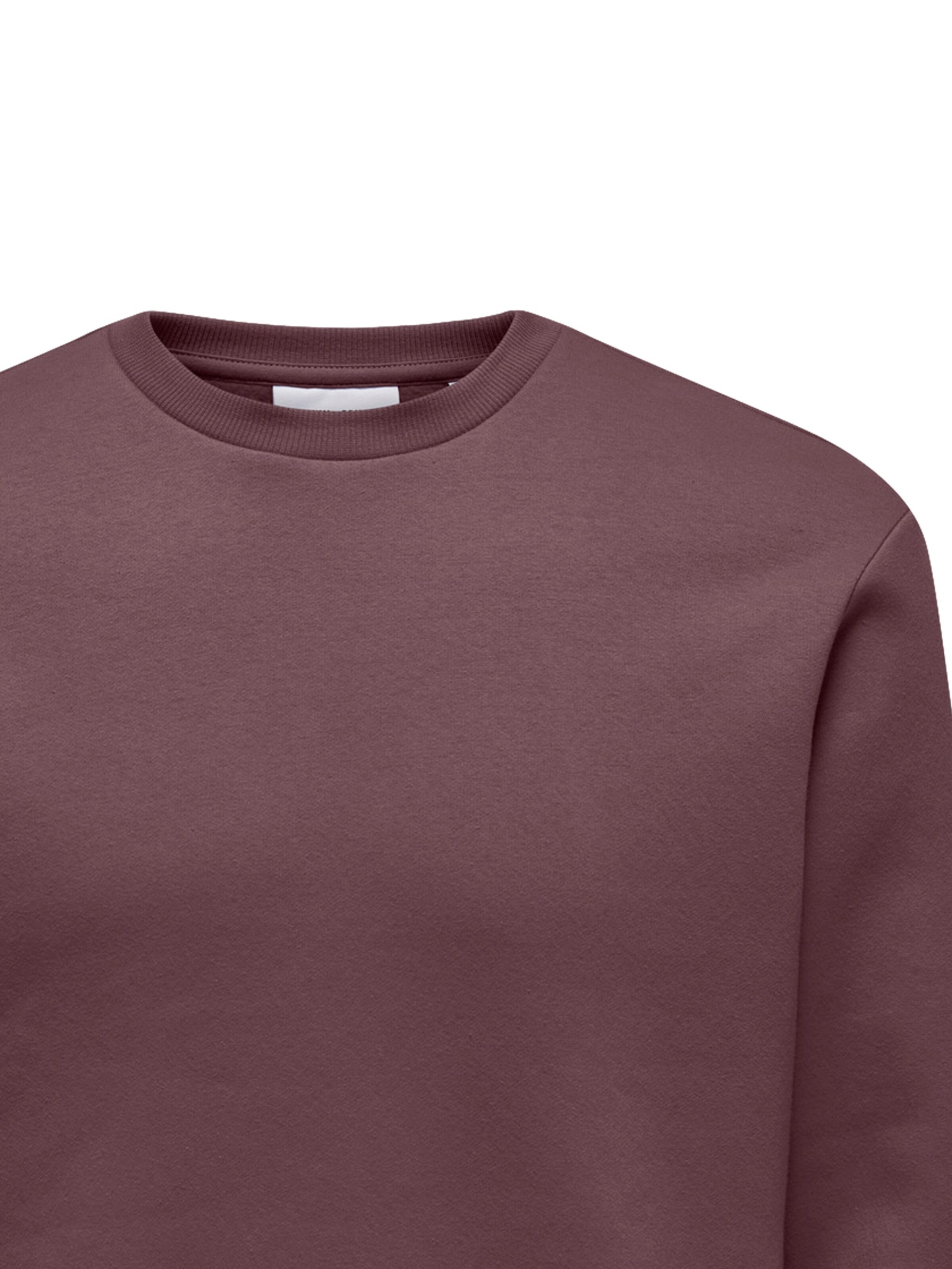 Only & Sons Regular fit Sweatshirt in Red