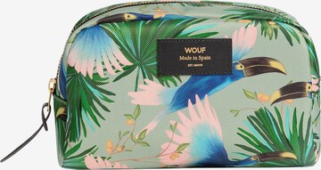 Wouf Toiletry Bag in Green: front