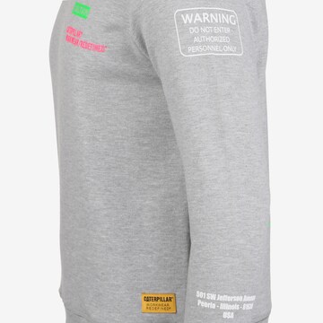 CATERPILLAR Sweatshirt in Grey
