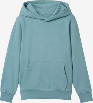 TOM TAILOR Sweatshirt in Blau: predná strana