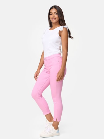 Coupe slim Jean Orsay en rose